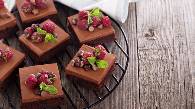 Chocolate mousse brownies | OverSixty