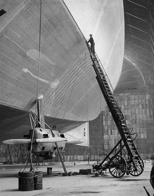 Rare images of 1920s airship released | OverSixty