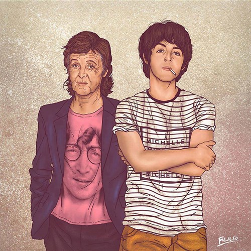 Older -celebrities -younger -illustrations -fulvio -obregon -fulaleo -2