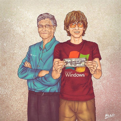 Older -celebrities -younger -illustrations -fulvio -obregon -fulaleo -7