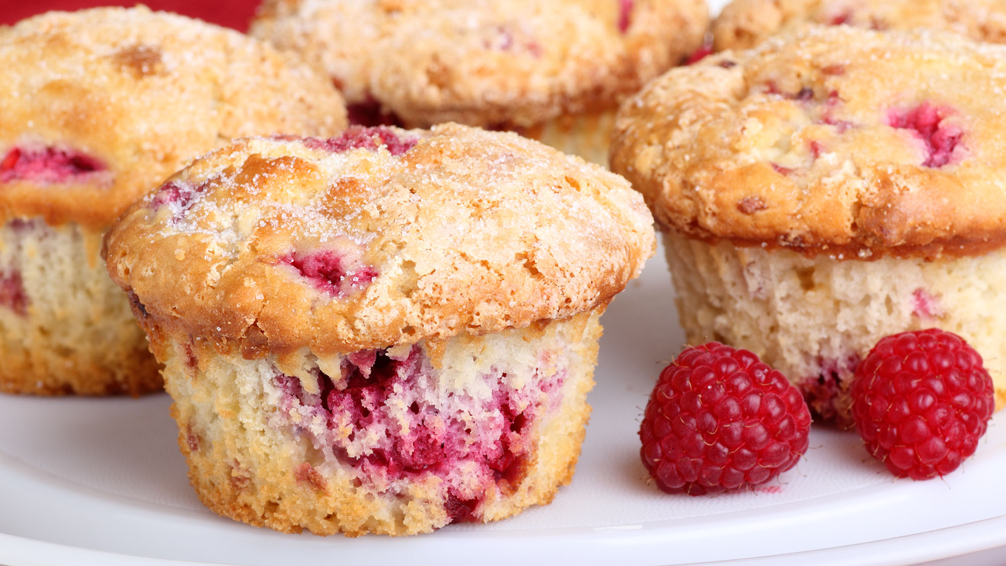 Raspberry muffins | OverSixty