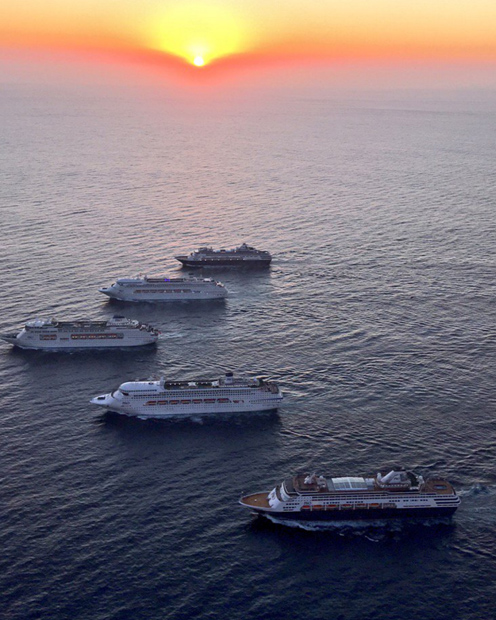 Cruise Ships Sydney Harbour