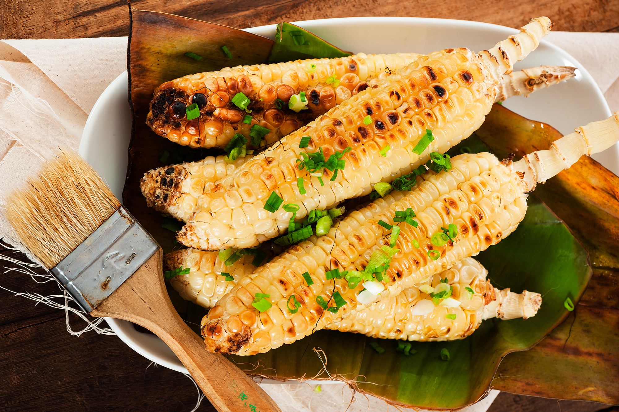 Corn on the Cob with Shallot-Thyme Butter