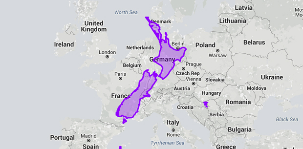Amazing images compare the size of New Zealand to other countries