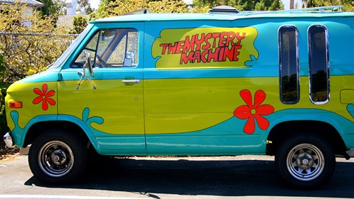 Scooby Doo Econoline -1