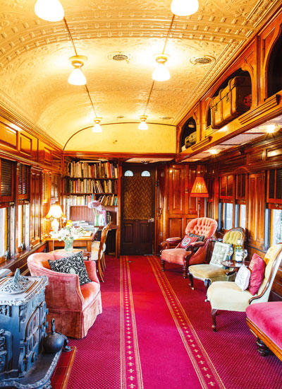 Orient Express-style vintage railway carriages | OverSixty