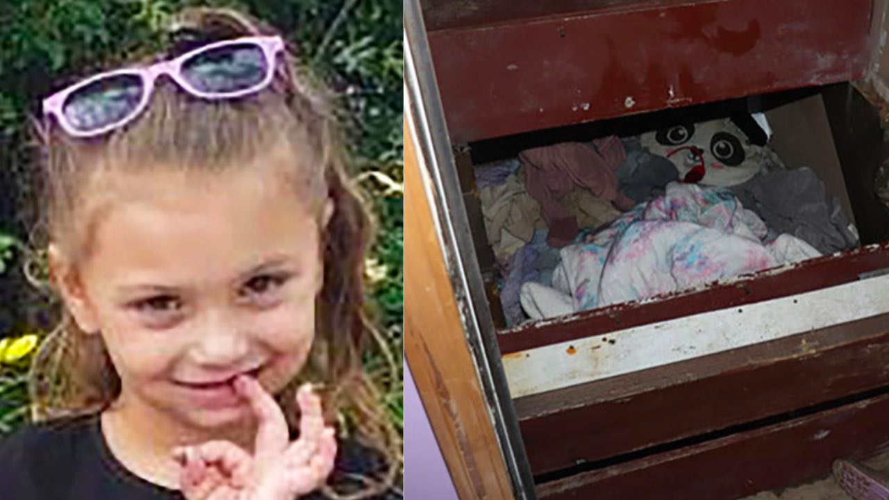 Girl missing for two years found hidden under stairs