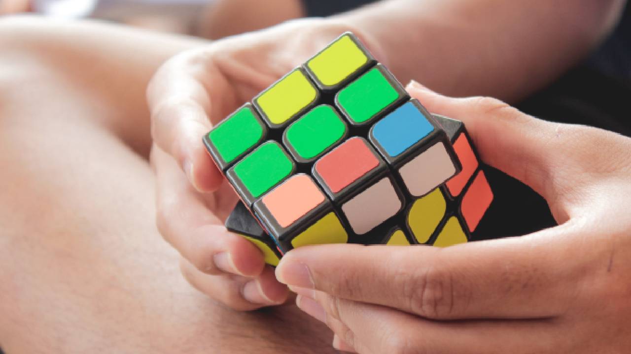 Art inspires the magic Rubik's Cube