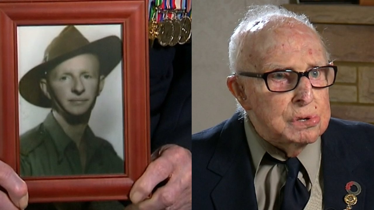 Tributes flow for one of our oldest WWII veterans