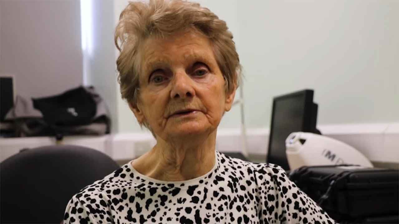 "Bionic Nanna" can see again in a UK-first