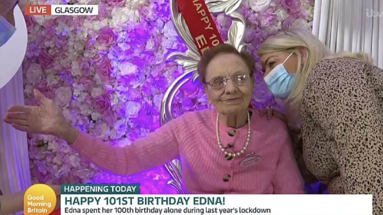 She missed her 100th birthday in lockdown, then this happened for 101