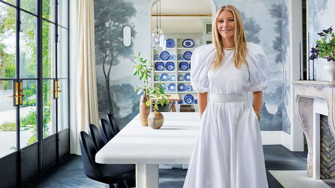 Inside Gwyneth Paltrow's astonishing "forever home"﻿﻿