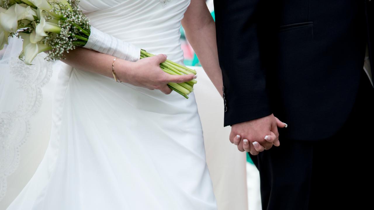 'My best man declared his love at my wedding - now we're married'