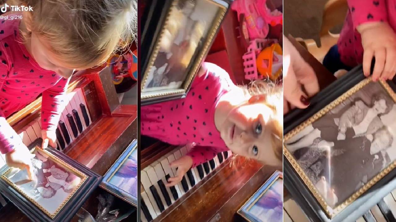 "That's me!": Chilling video of toddler claiming to be her own great grandma
