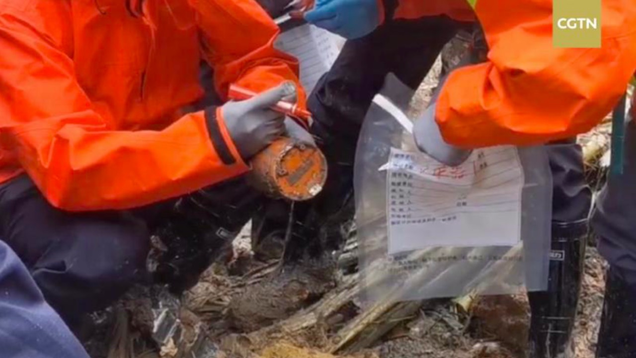 Black box from China flight wreckage uncovered