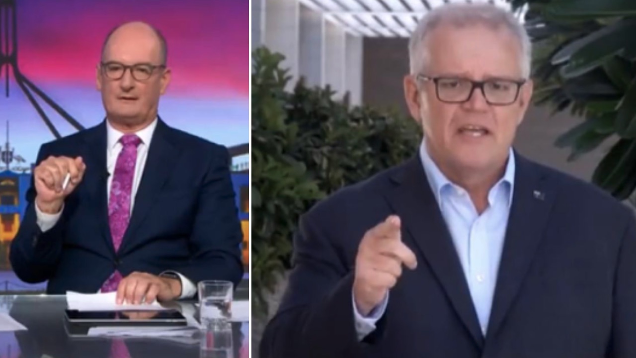 "This is serious stuff": Kochie's on-air clash with PM