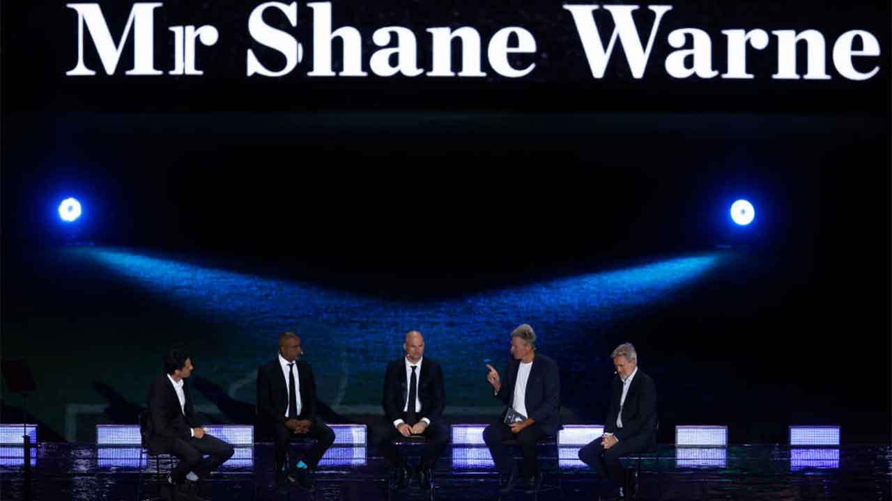 One side-splitting moment made crowd lose it at Shane Warne’s memorial