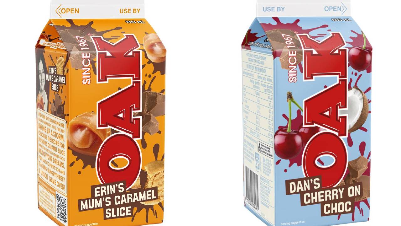 OAK adds two new flavours to iconic line-up 