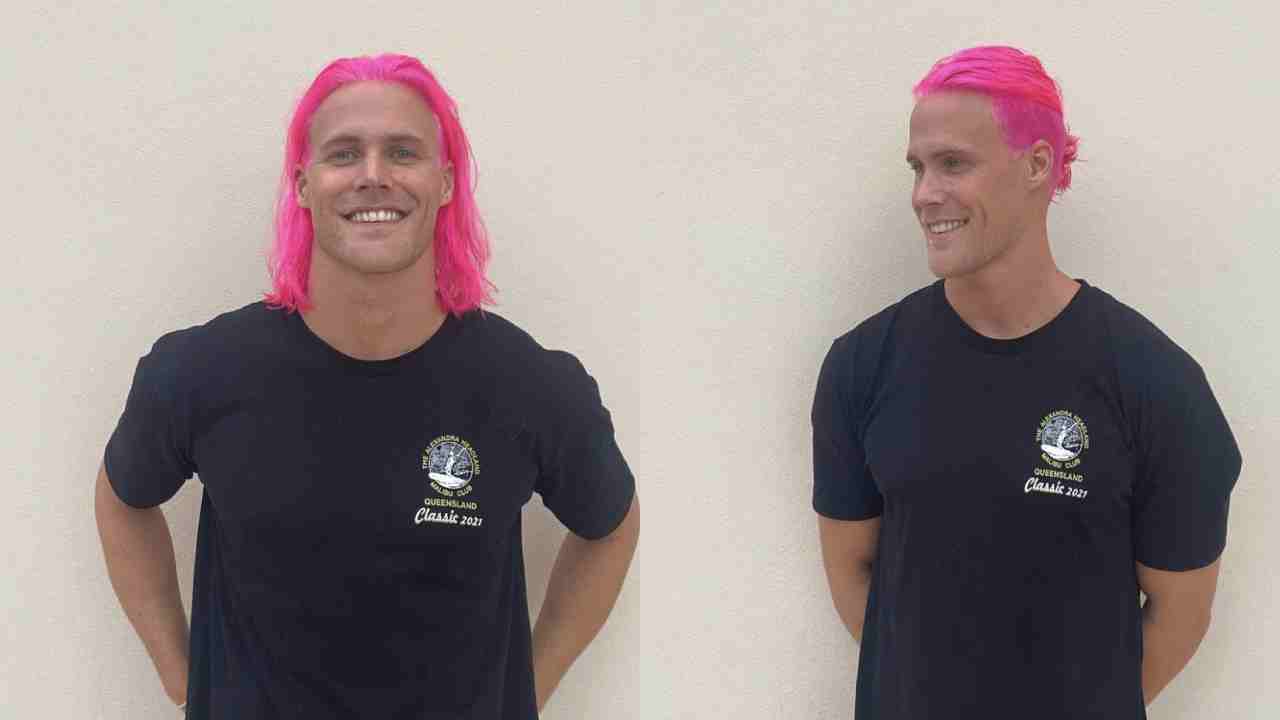 "Pink flamingo": Jett Kenny explains bizarre new hairstyle
