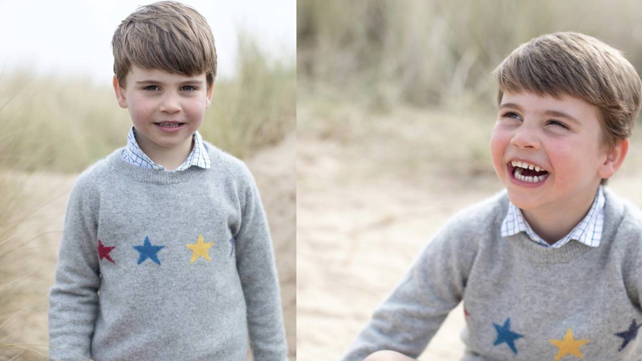 Photos released marking Prince Louis’ fourth birthday