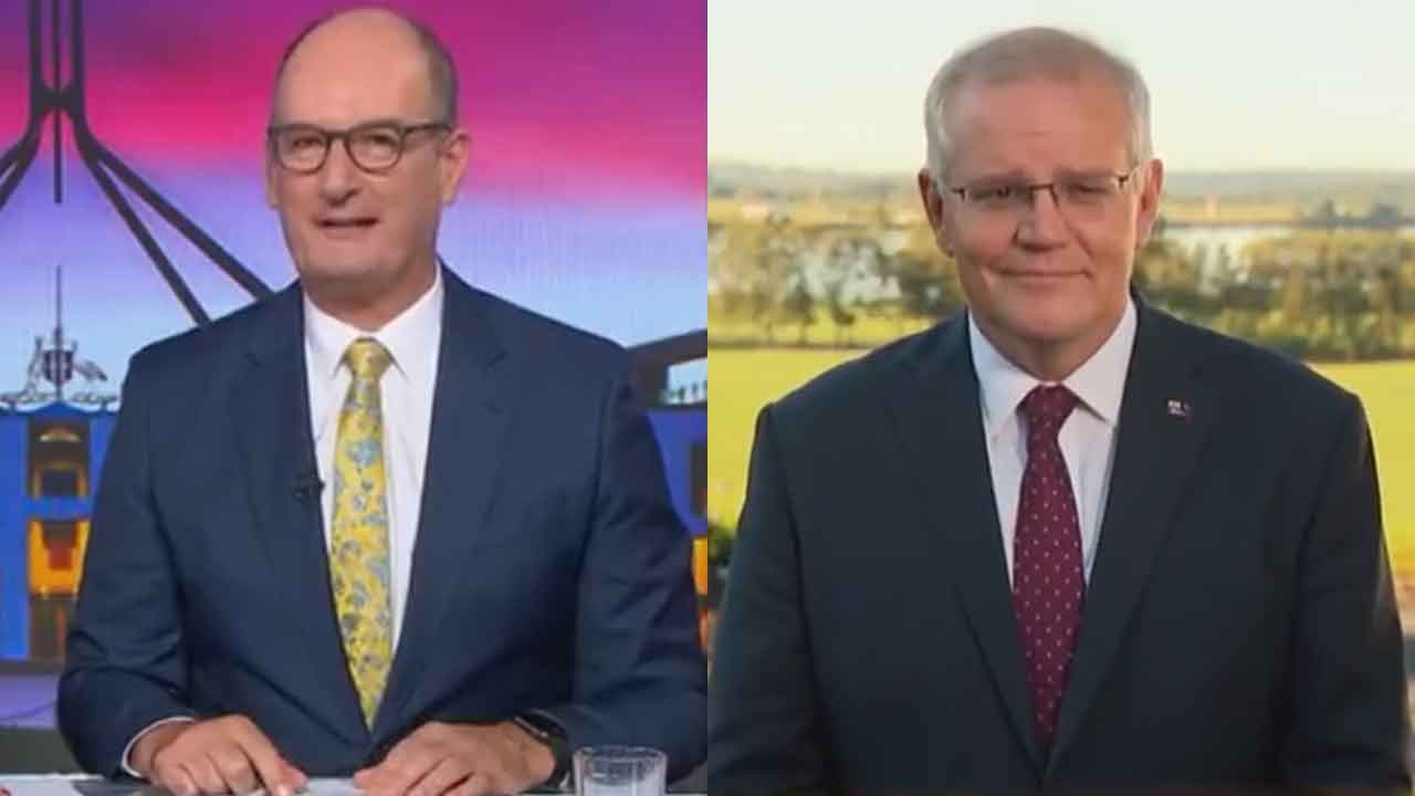 Scott Morrison faces tough questions from Kochie