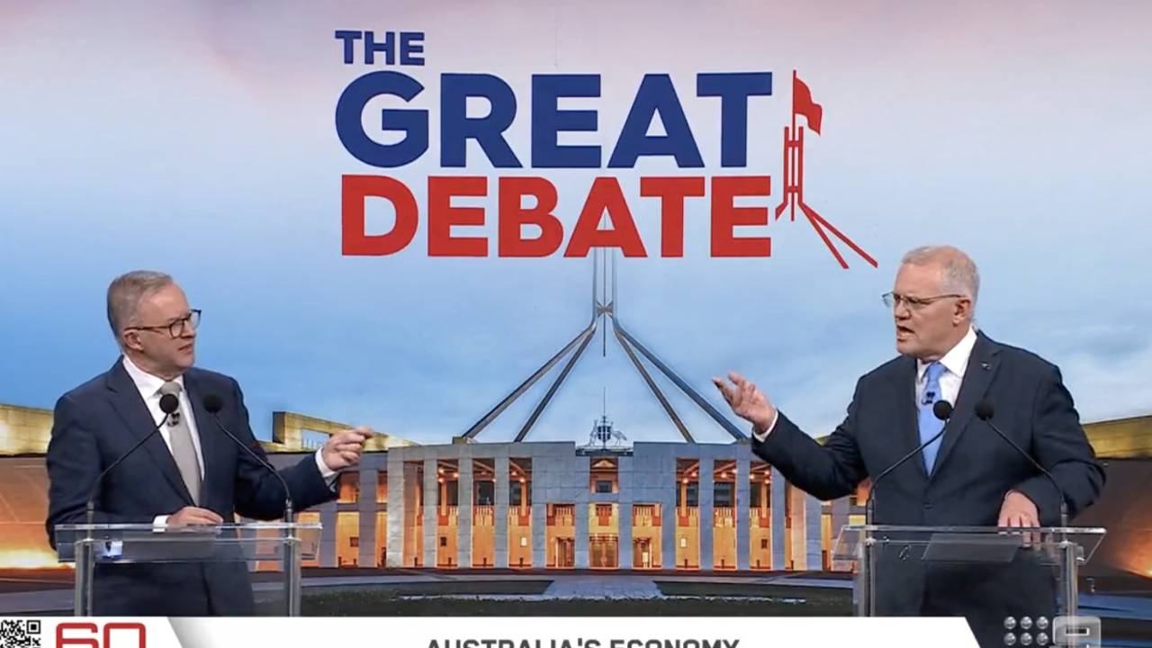 "Painful": ScoMo and Albo slammed for shouty debate performance