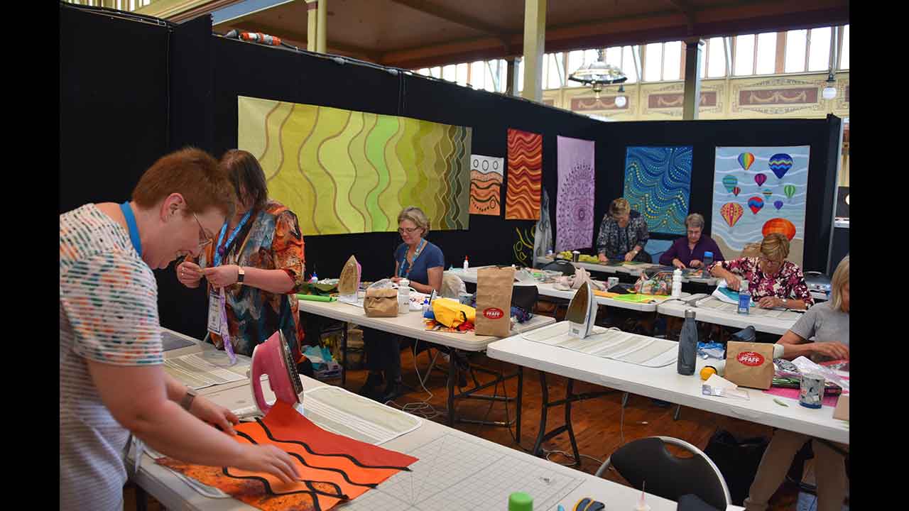 Recordbusting quilt convention heads Down Under OverSixty