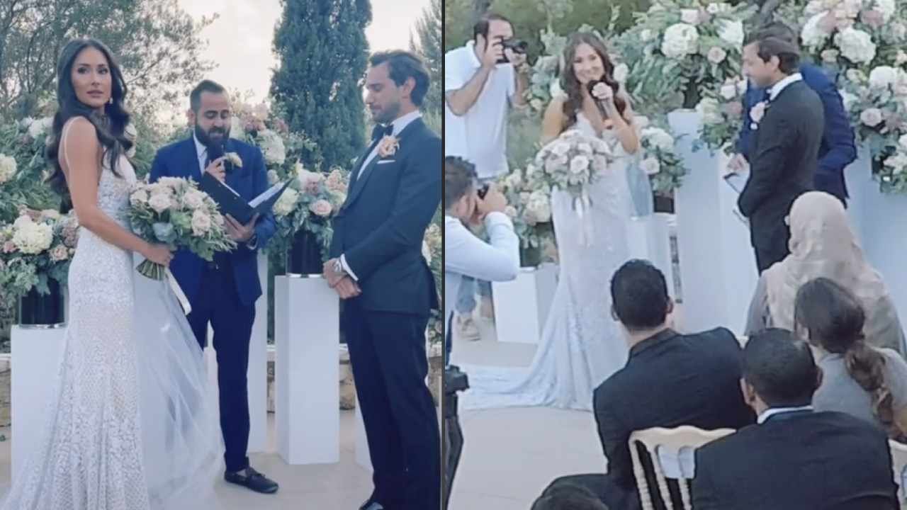 Woman makes a “terrible mistake” in the middle of her wedding
