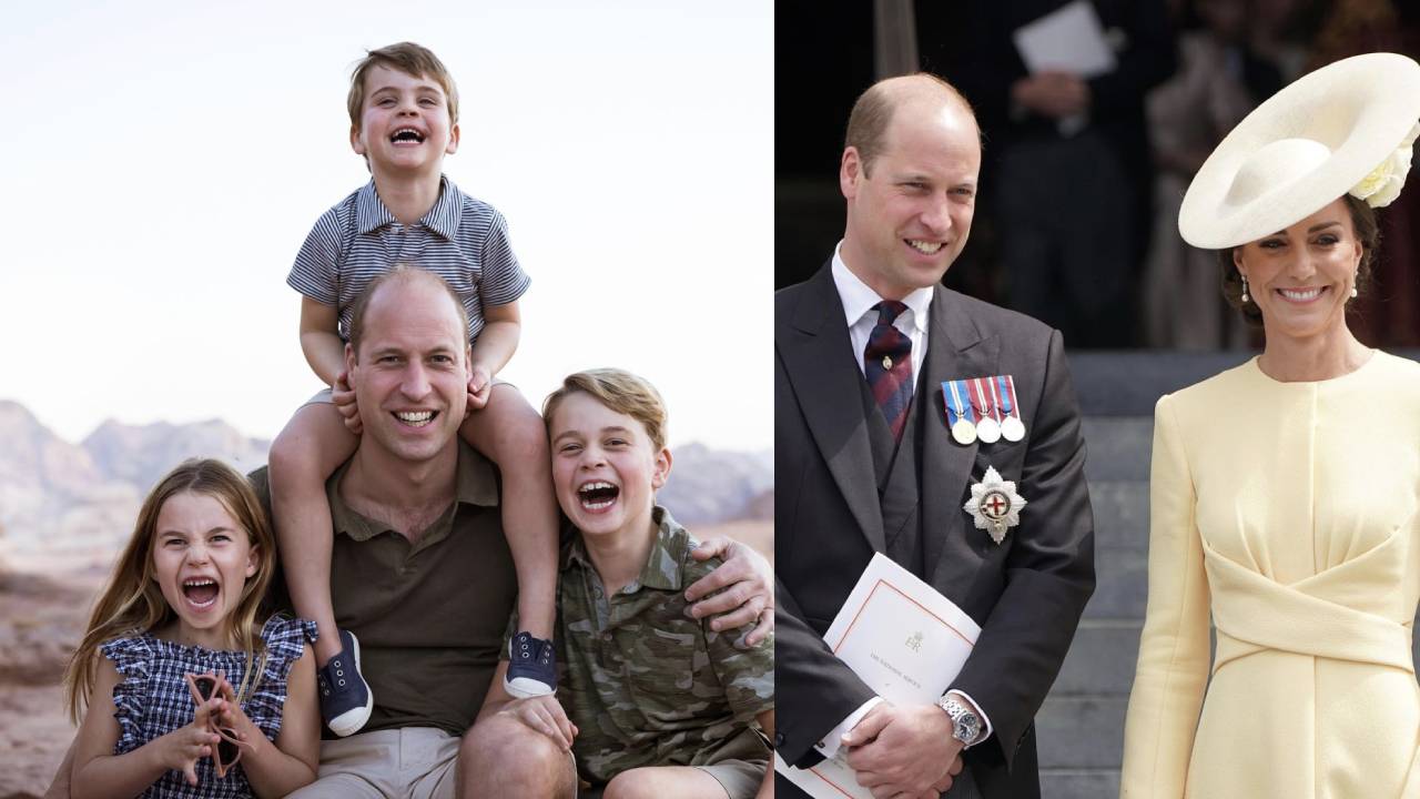 Prince William releases new Father's Day photo