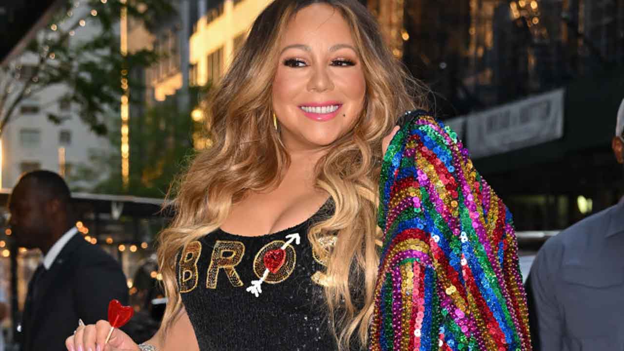 Mariah Carey shimmers in her eccentric date-night outfit | OverSixty