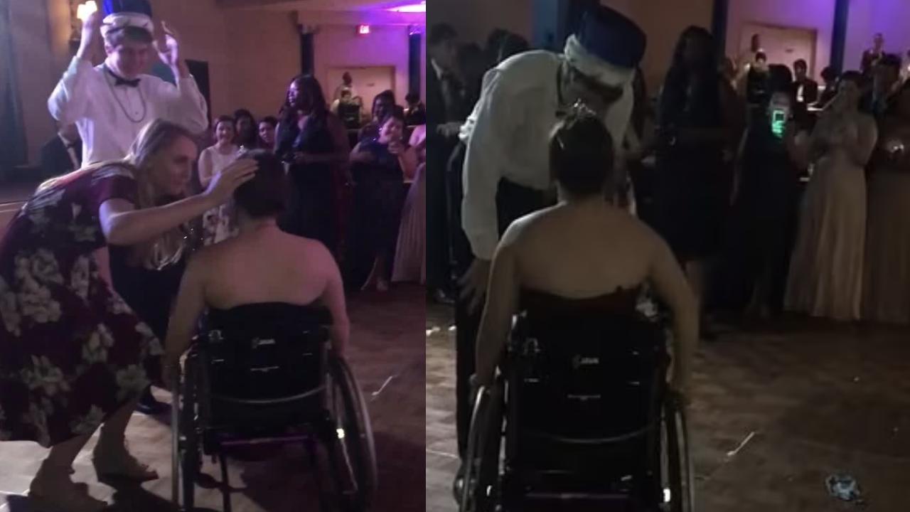 DJ slammed for playing offensive song to disabled prom queen