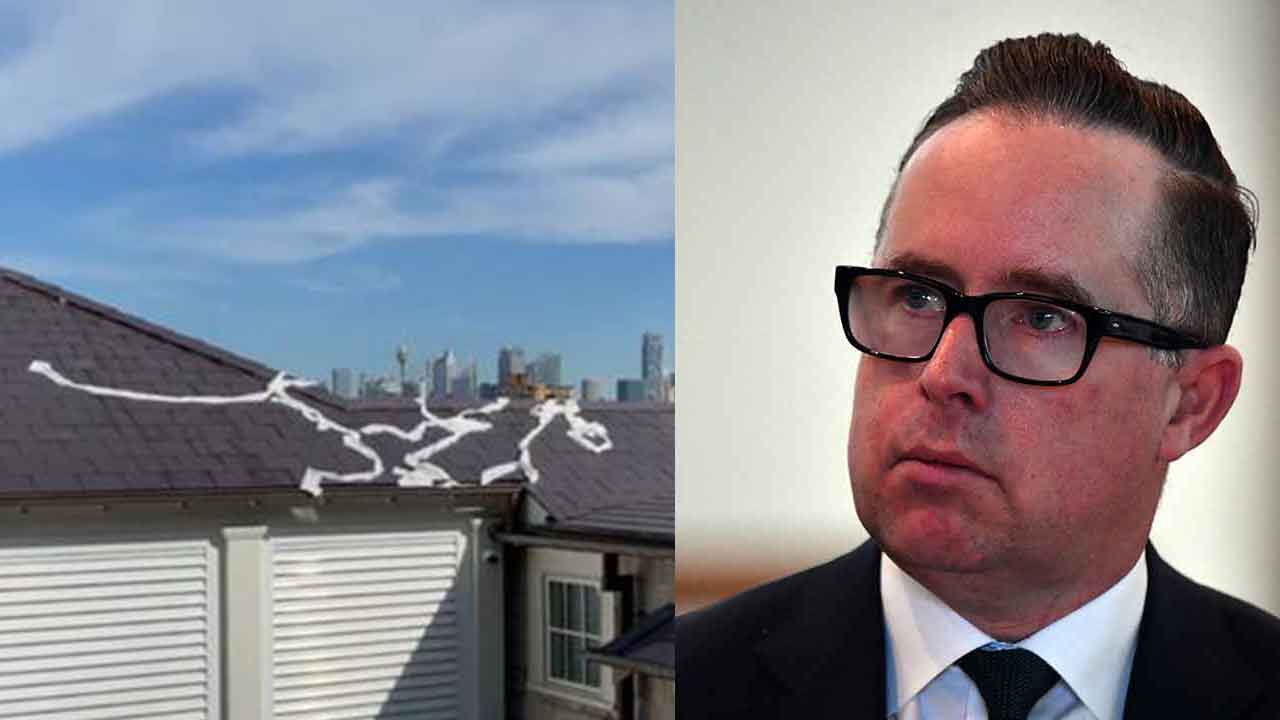 Qantas chief Alan Joyce’s home egged by unknown vandals