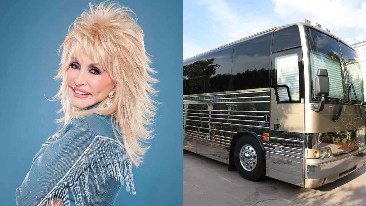 Stay the night in Dolly Parton’s tour bus