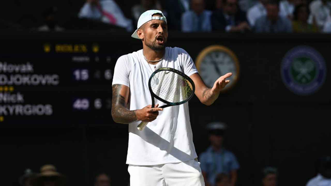 "Beyond ridiculous": Kyrgios slammed for finals fireworks