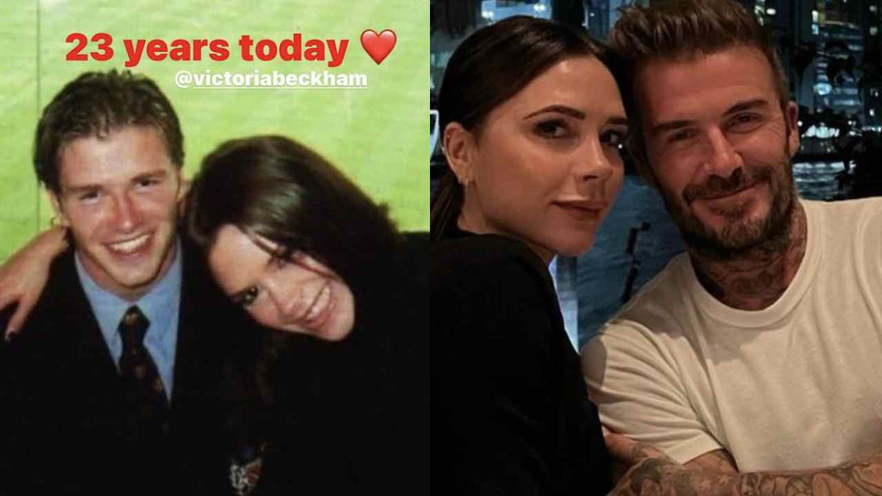 Victoria and David Beckham celebrate wedding anniversary with throwback pics