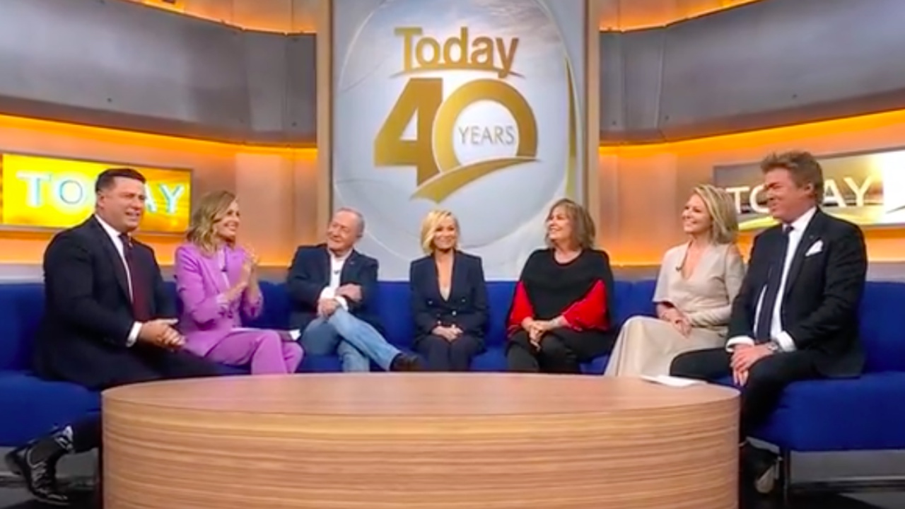 Familiar faces return to celebrate Today Show's 40th anniversary