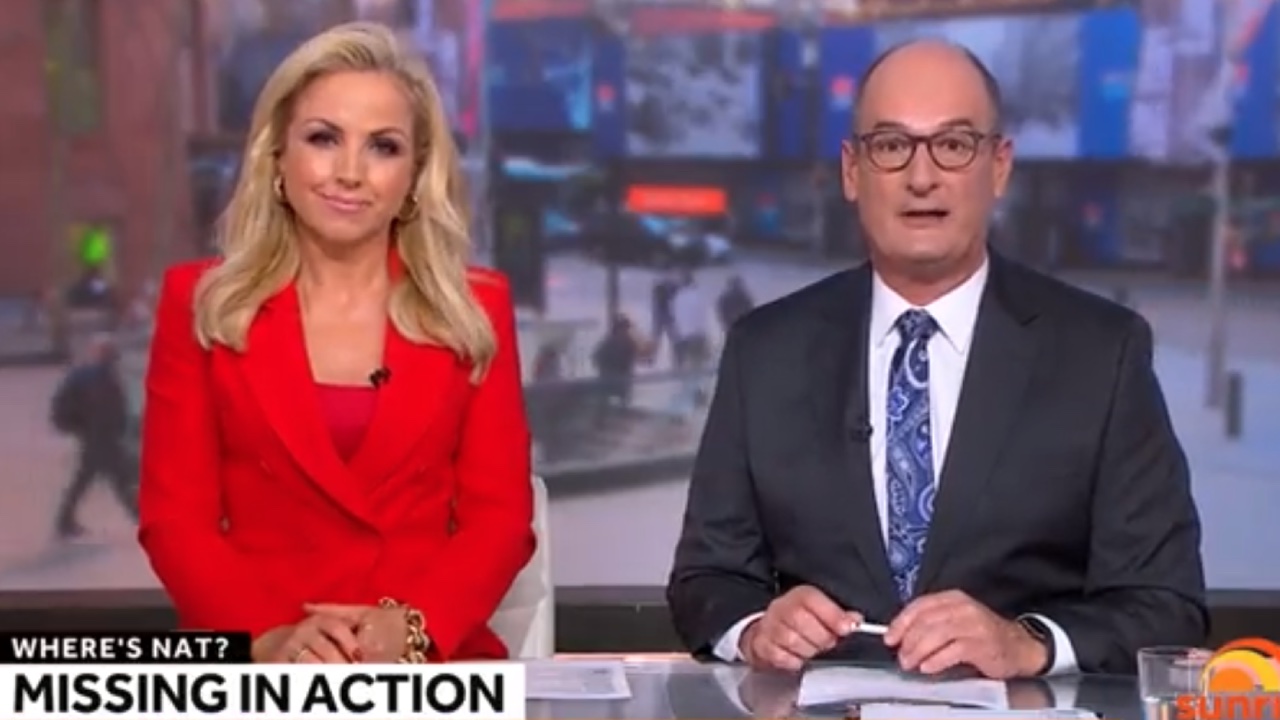 Kochie addresses Nat Barr's mysterious absence 