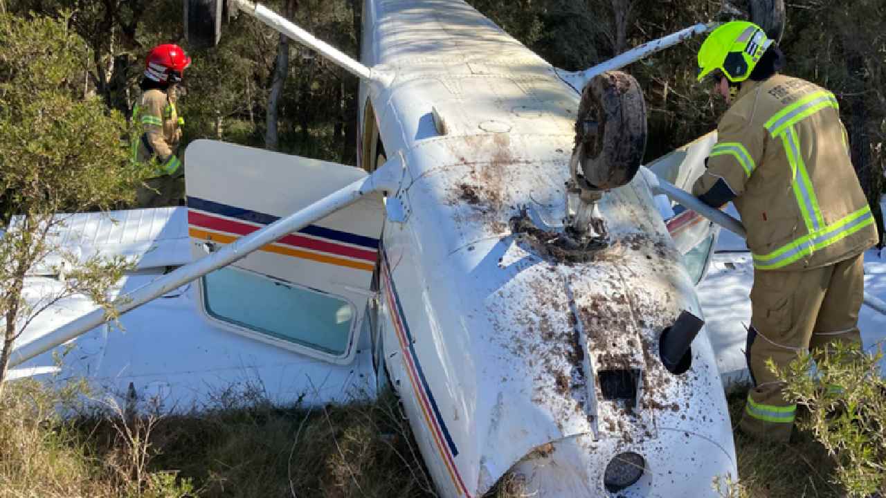 "Extremely serious": 70-year-old pilot's lucky escape﻿﻿