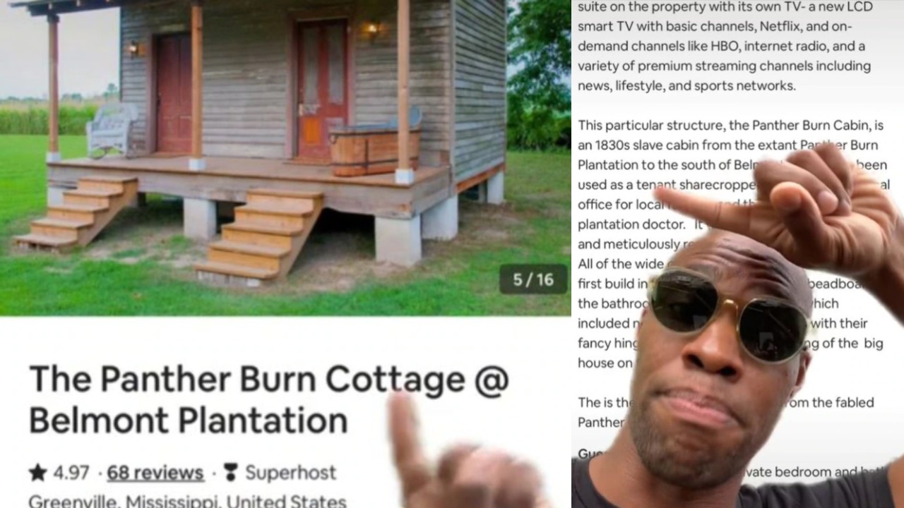 Outrage after 1830s "slave cabin" listed for rent