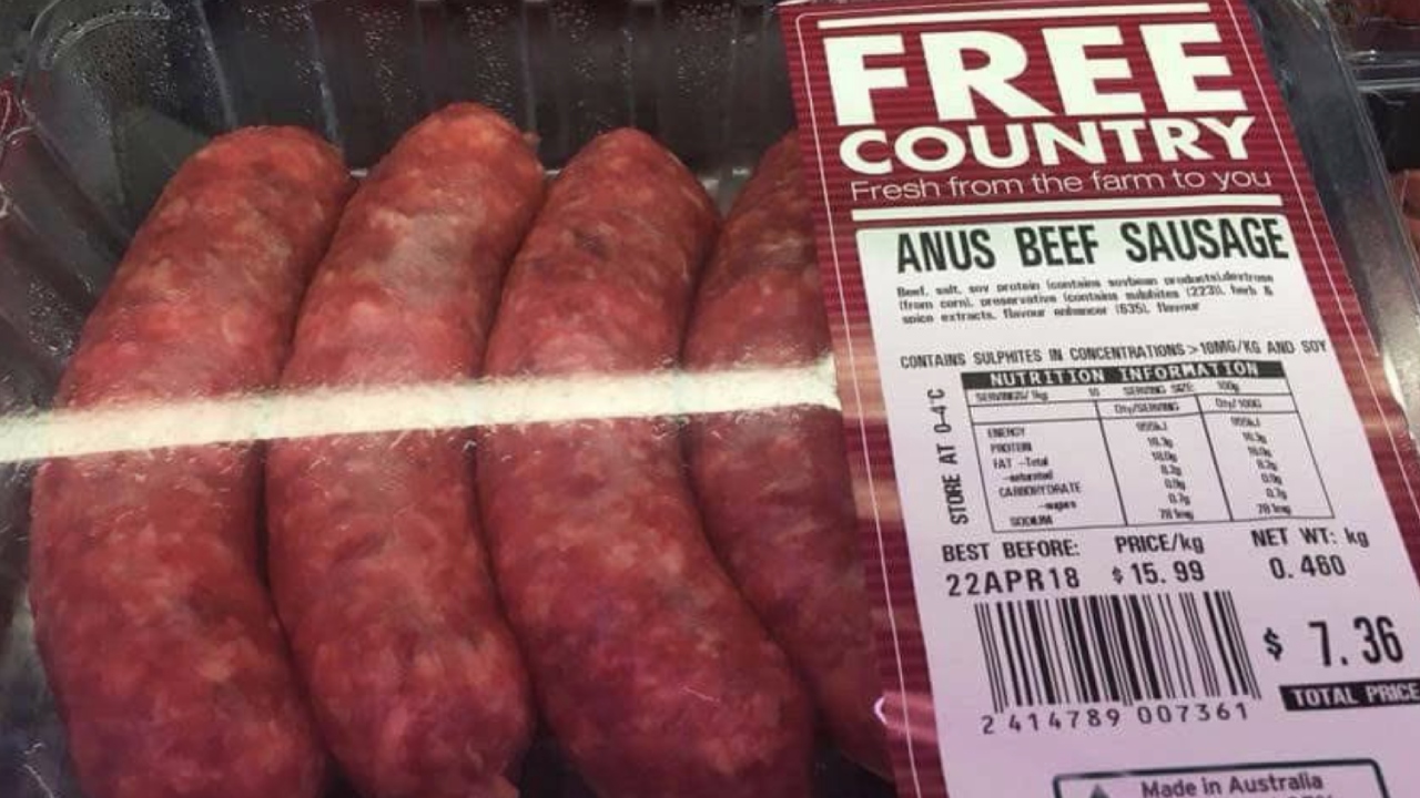 Shoppers stunned by hilarious labelling mistake