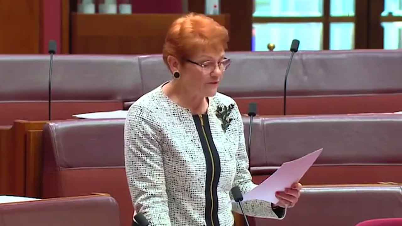 “Australia's version of apartheid": Pauline Hanson hits back at Lidia Thorpe