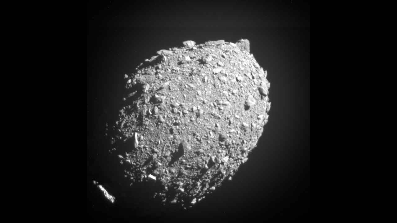 We steered a spacecraft into an asteroid