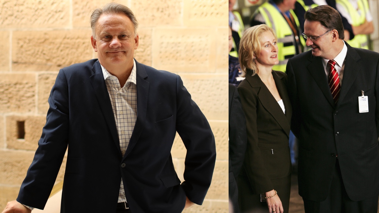 Mark Latham's cryptic reason for splitting from his wife
