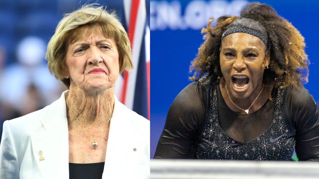 Court short over Serena's final flourish