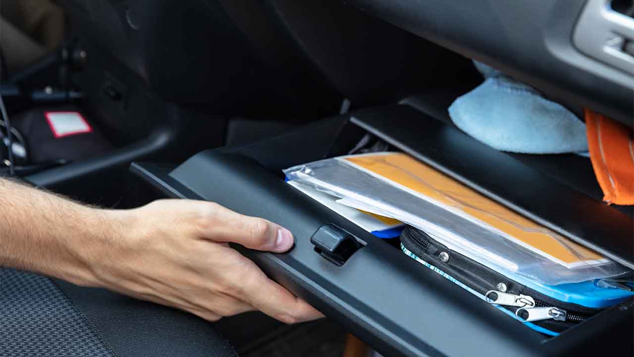 Five things to keep in your car's glove box