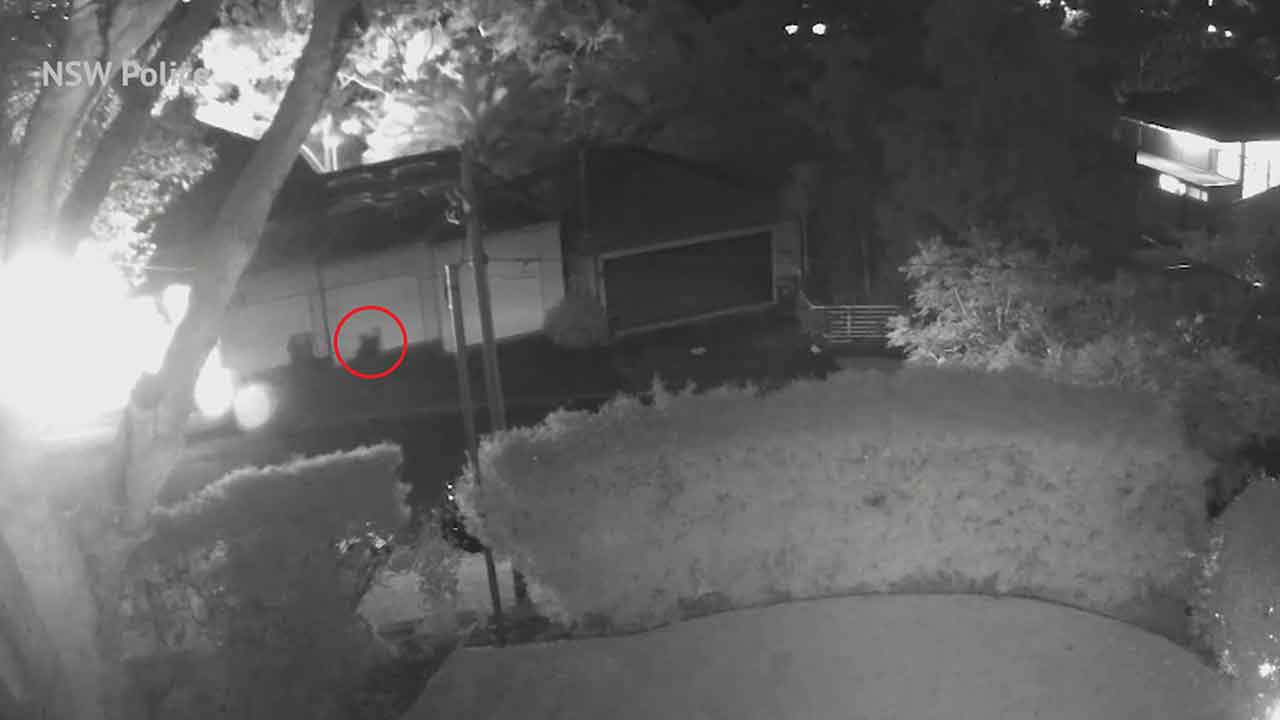 CCTV footage emerges in suspicious house fire case