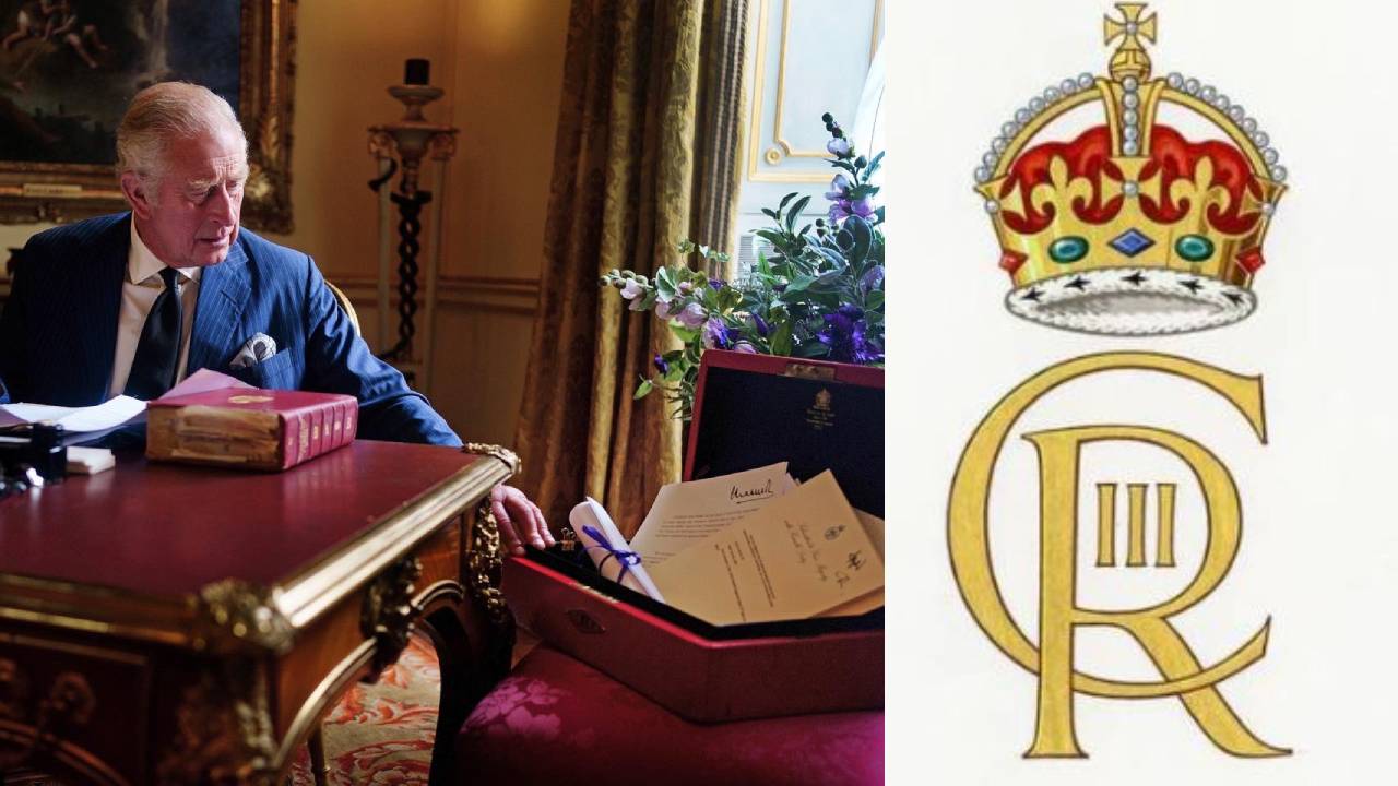King Charles’ official monogram released