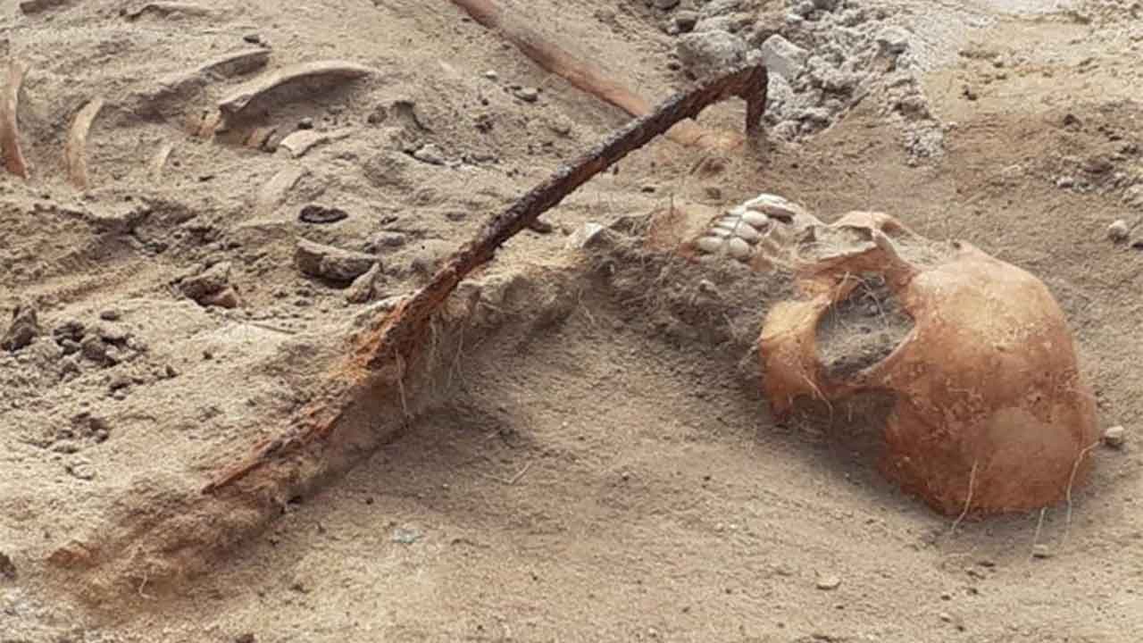 17th-century Polish ‘vampire’ found buried with sickle across neck