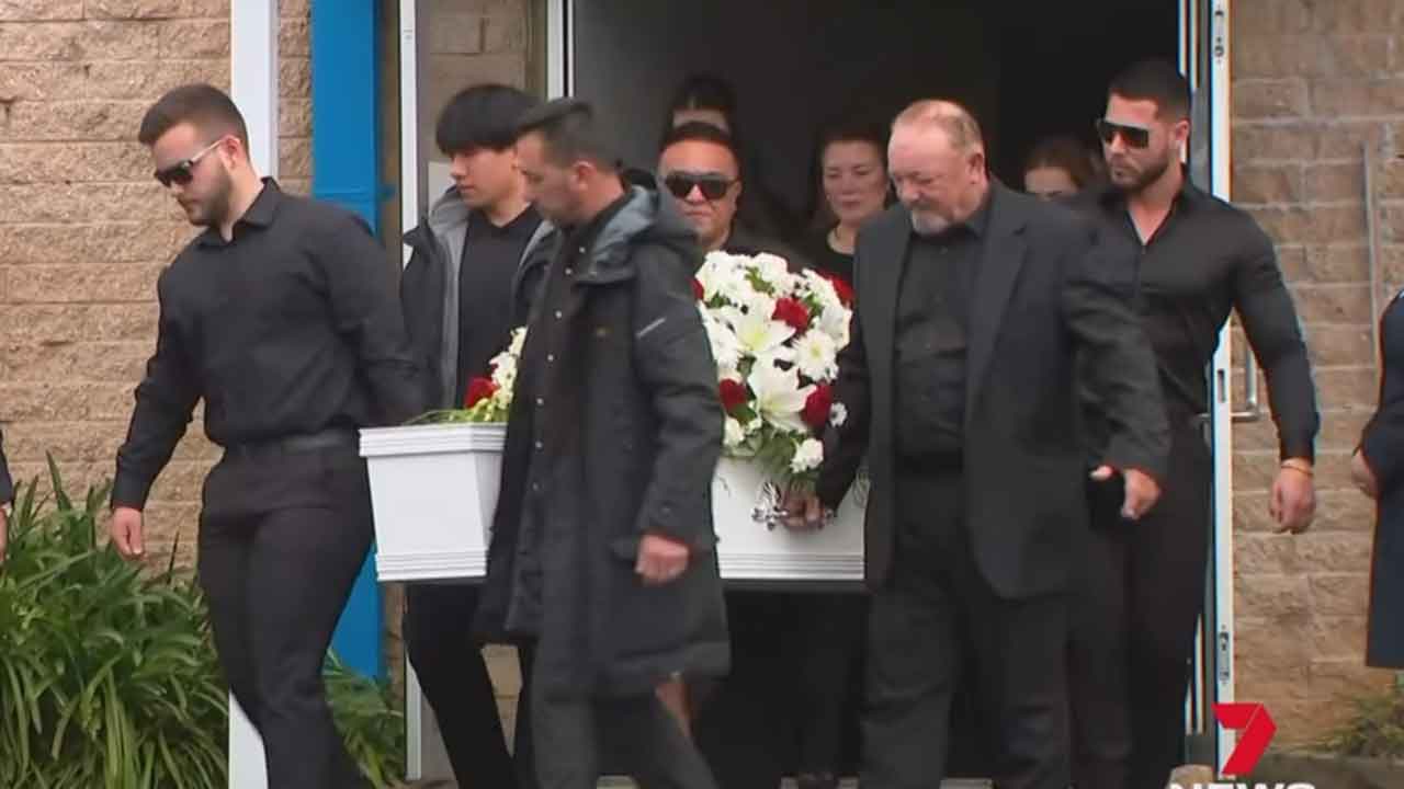 “Joyful” Tyrese Bechard farewelled in first funeral for five teen crash victims