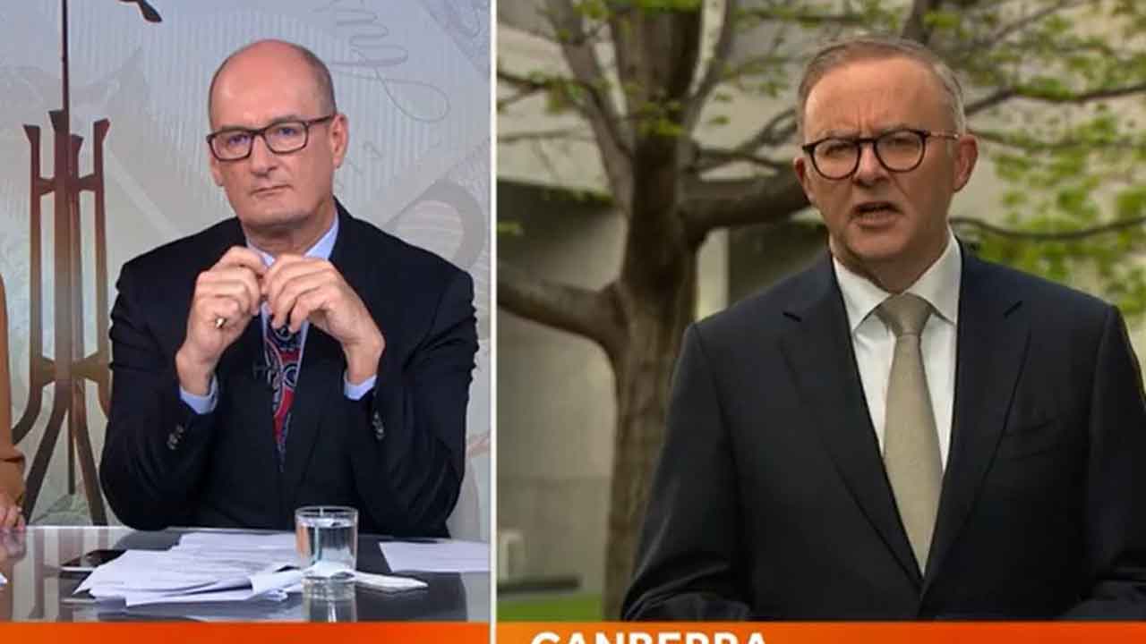 “You couldn’t pull it off”: Kochie grills Anthony Albanese over election promises